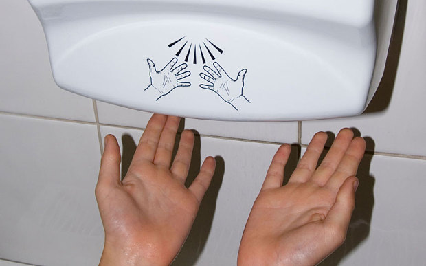 Fakty dotyczące suszenia rąk